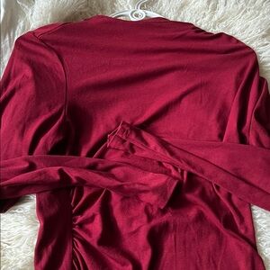 Maxi Ruched Dress NWT